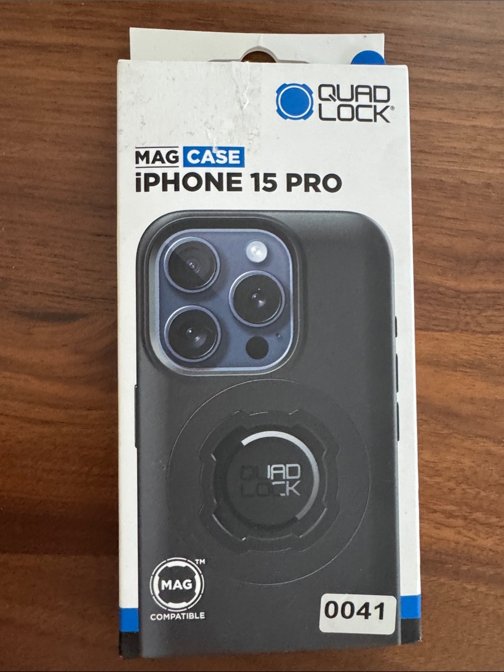 Mag Case Quad Lock for iPhone 15 Pro — Black